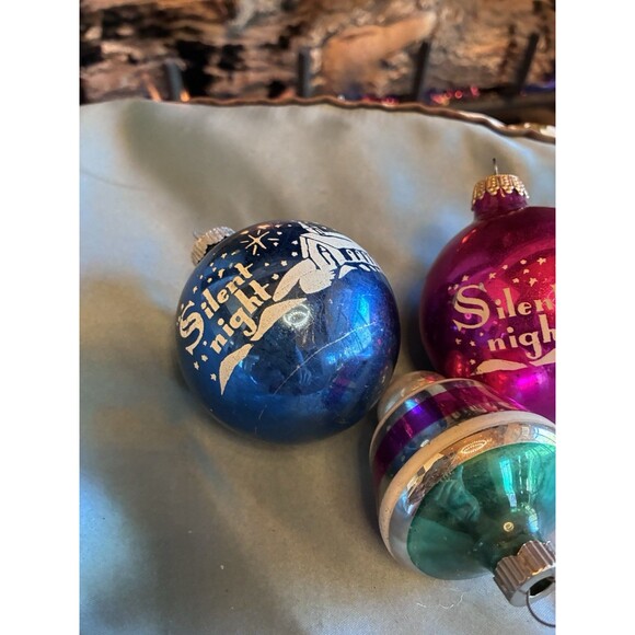 1930s Vintage Shiny Bright Ornaments Collectible Christmas Holiday - Picture 6 of 10